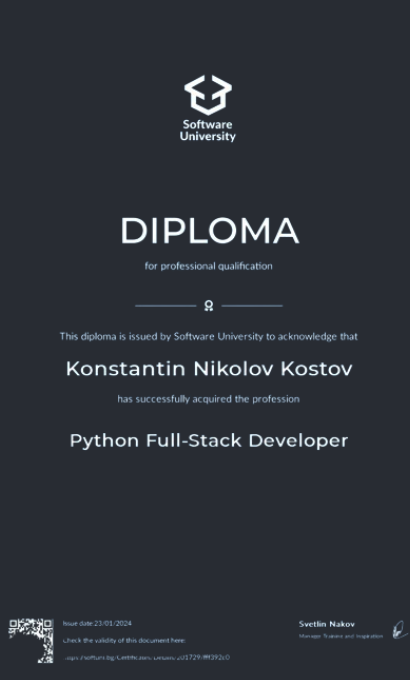 diploma